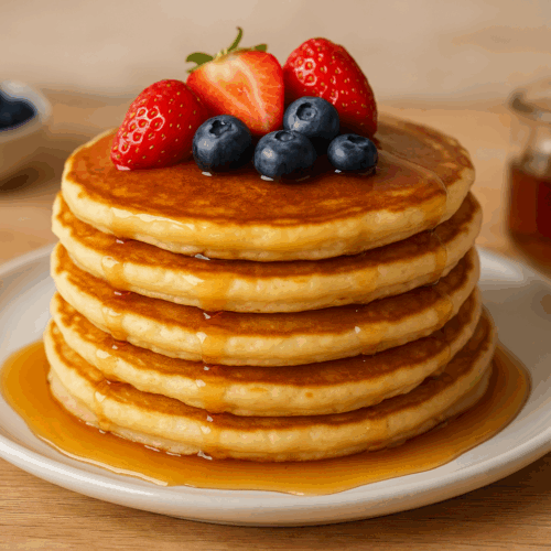 Air Fryer Pancake Cake Recipe.