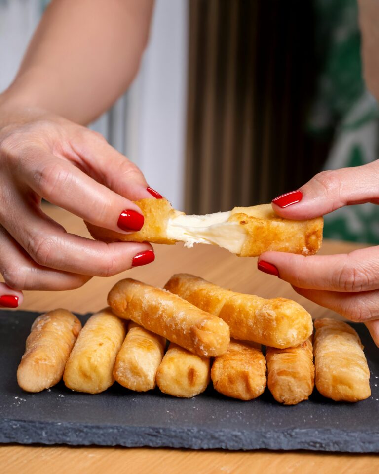 Crispy Air Fryer Mozzarella Sticks
