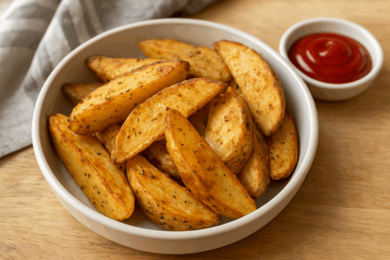 Crispy Air Fryer Potato Wedges – The Perfect Healthy Snack or Side Dish