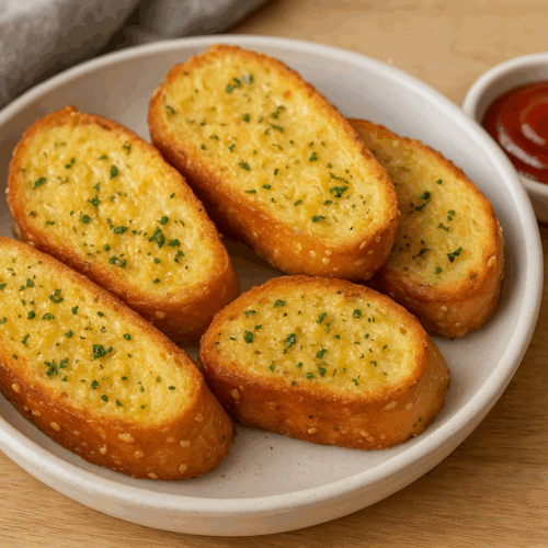 Air Fryer Garlic Bread Recipe | Crispy, Buttery & Ready in 10 Minutes