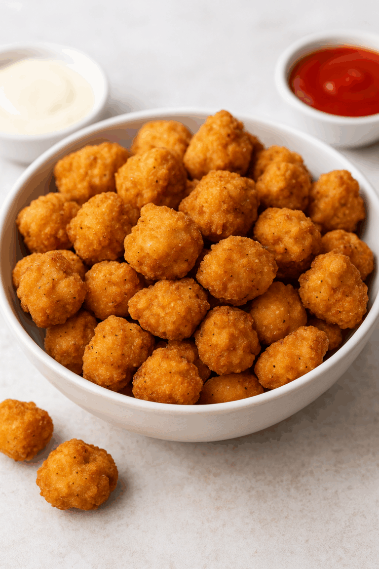 The BEST Air Fryer Popcorn Chicken | Crispy, Healthy & So Easy